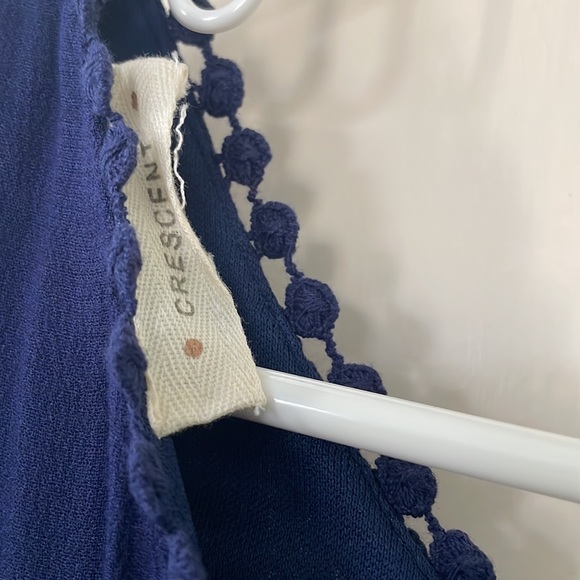 Crescent Navy Dress for Summer, Great Details - Picture 4 of 4